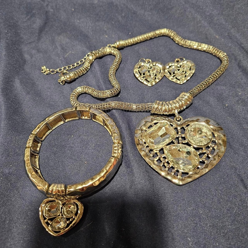 Silver Heart Set